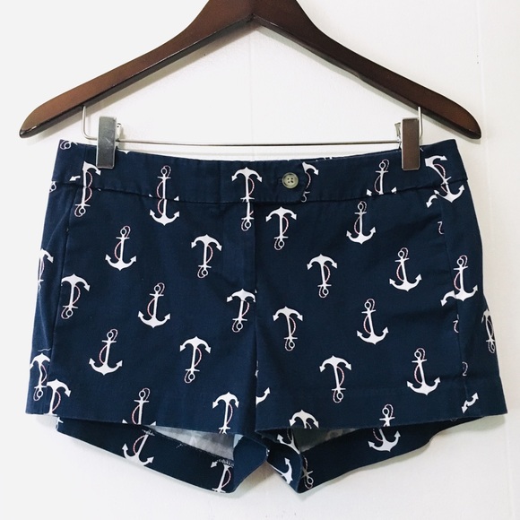 J. Crew Pants - • cute nautical j.crew navy shorts •